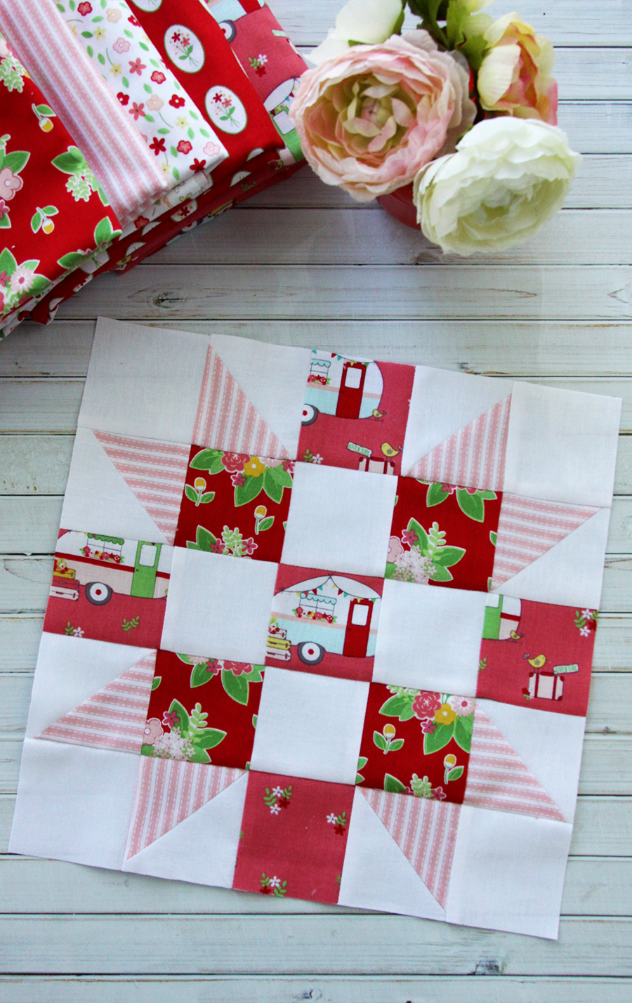 Meet the Maker Quilt Along Block 1