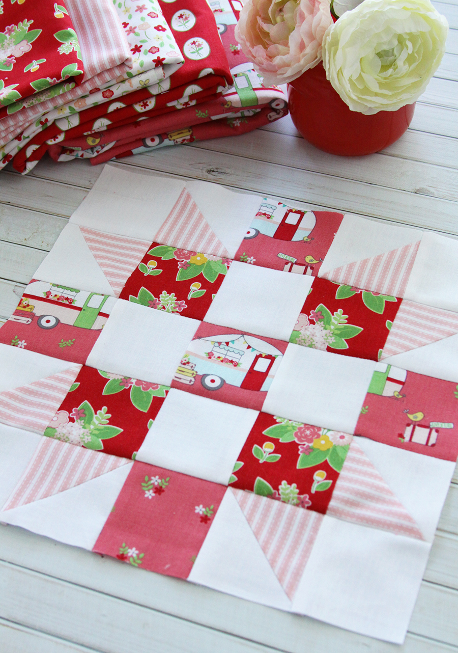 Meet the Maker Quilt Along Block 1