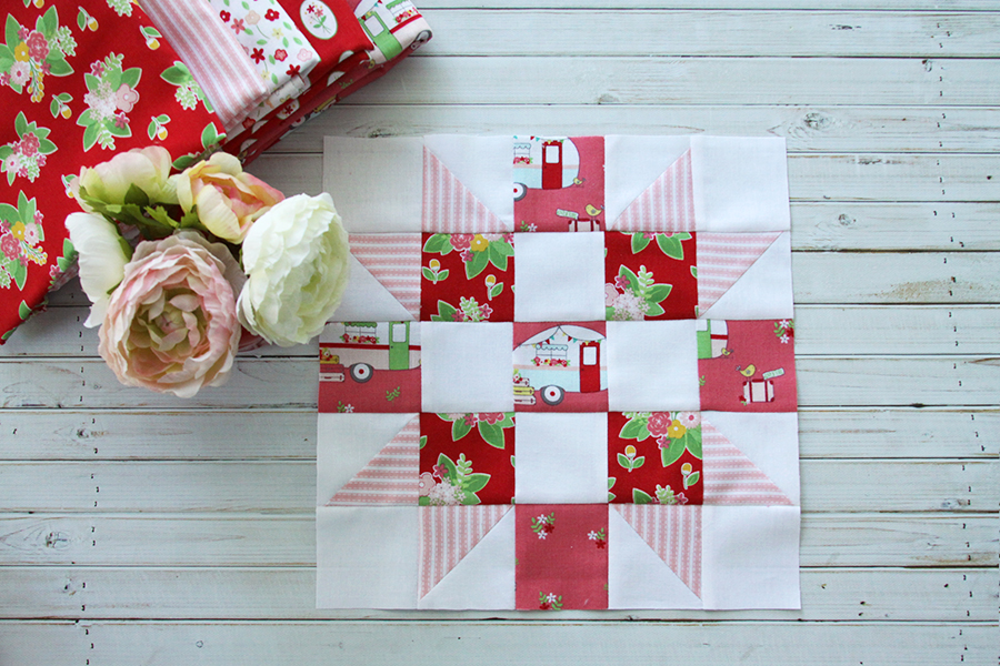 Meet the Maker Quilt Along Block 1