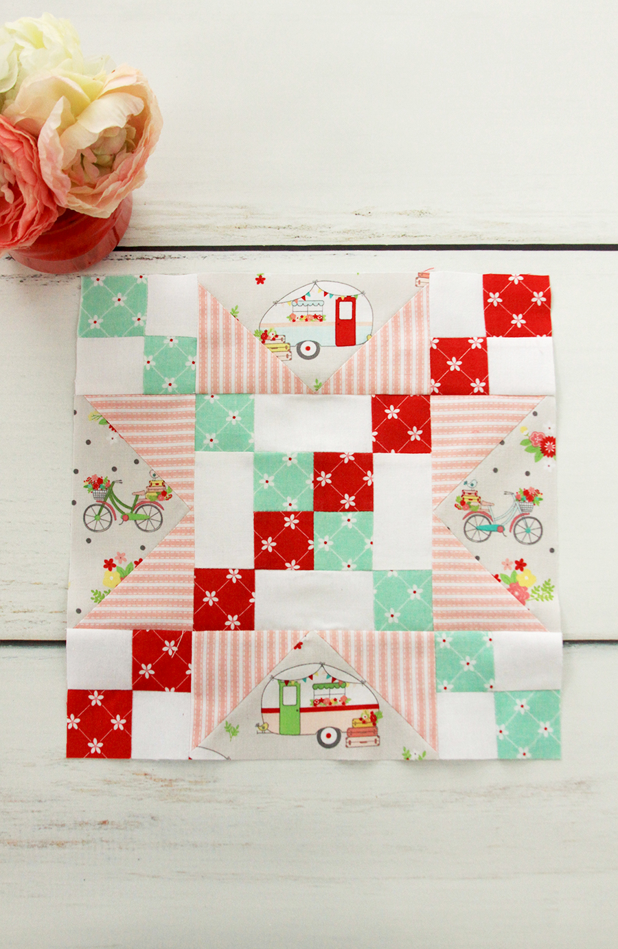 Meet the Makers Alternate Quilt Block | Flamingo Toes | Bloglovin’