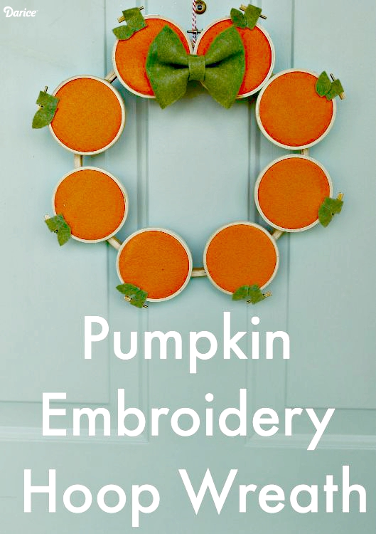 Halloween Embroidery Kits, DIY Halloween Wreath Crafts Embroidery