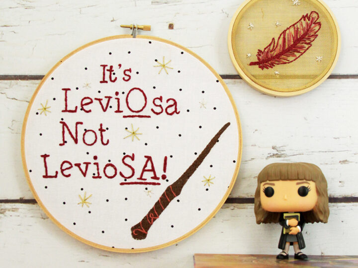 Image for Harry Potter LeviOsa Embroidery Pattern
