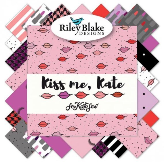 Spotted Fabric for Riley Blake Designs - see kate sew