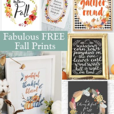 Fabulous Free Fall Printables