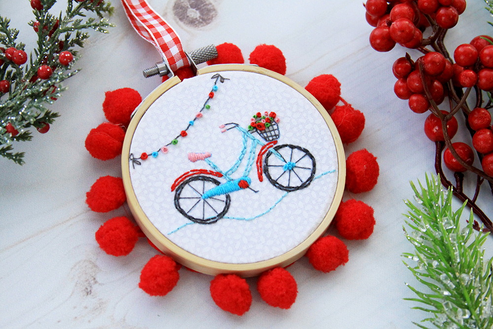 Floral Umbrella Embroidery Double Hoop Set Embroidery Pattern – Flamingo  Toes