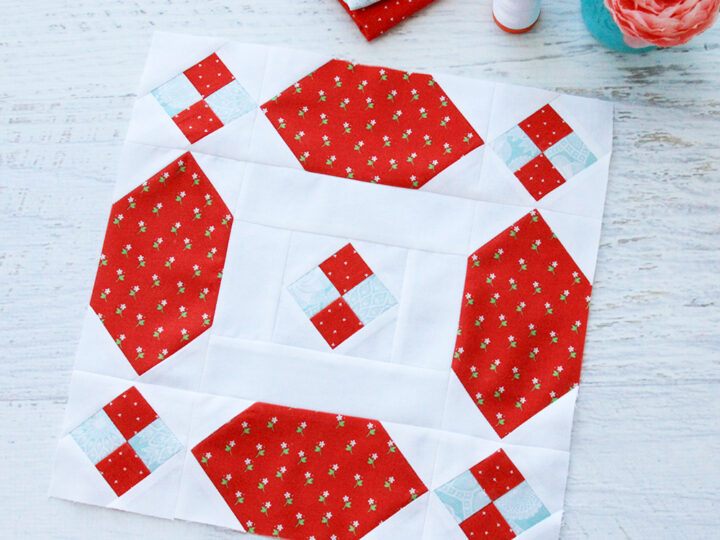 Image for Aurifil Designer of the Month Quilt Block