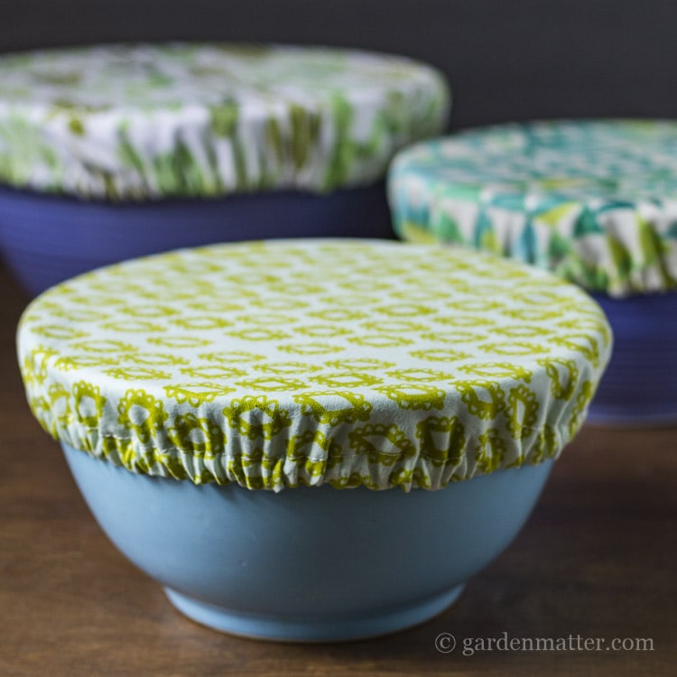 bowl covers from fat quarters
