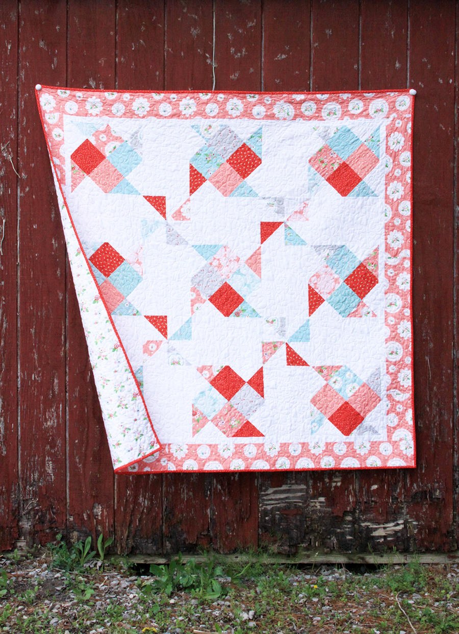 Patchwork Cakes Pinwheel Quilt