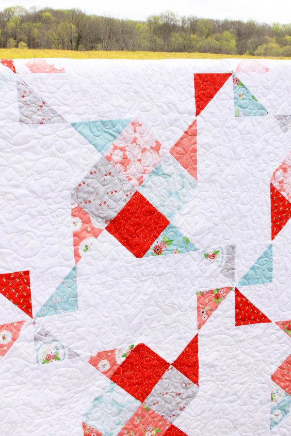 Patchwork Cakes Pinwheel Quilt