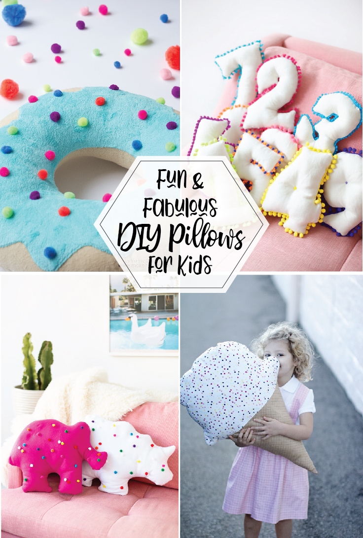 Fun and Fabulous DIY Pillows for Kids