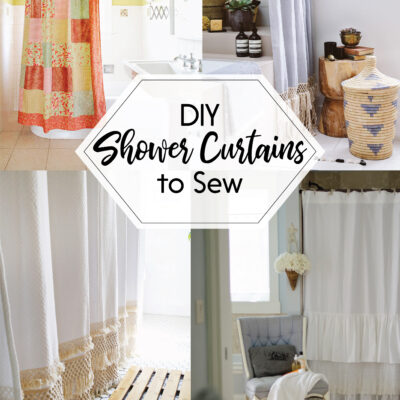 DIY Shower Curtains to Sew