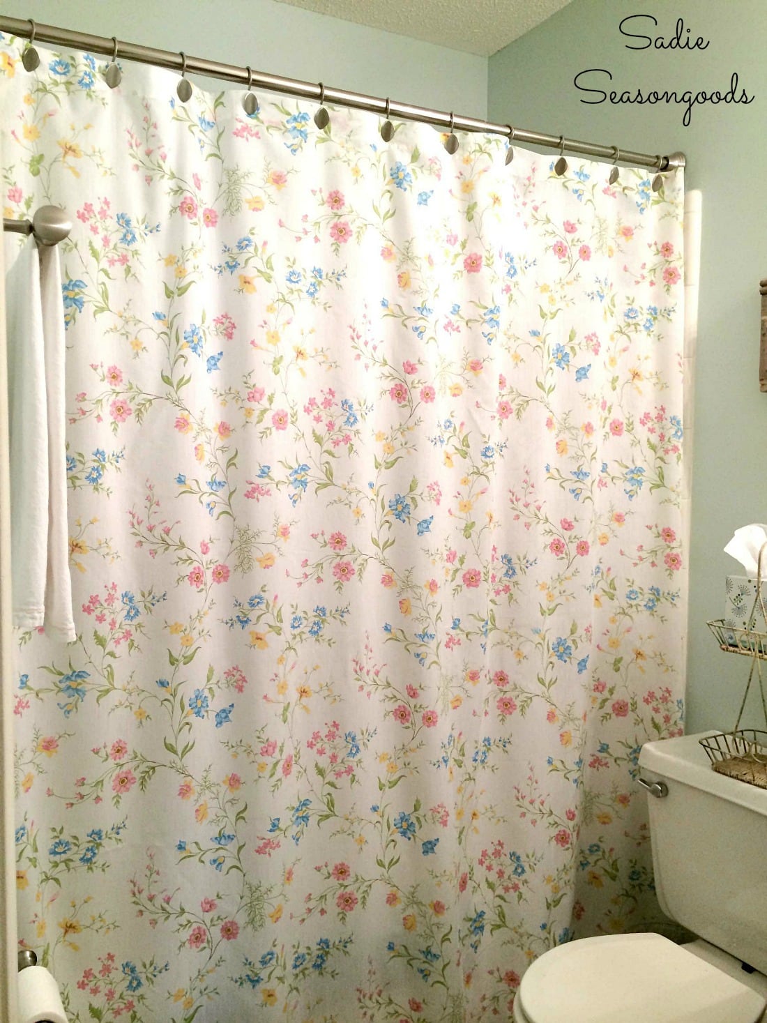 DIY Shower Curtains The Scrap Shoppe