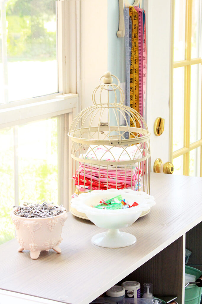 Fabric Storage Organization Ideas - Flamingo Toes