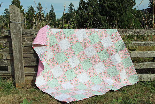 Rose Lane Fabric Collection featured by top US sewing blog, Flamingo Toes