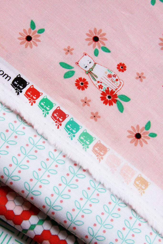 Rose Lane Fabric Collection featured by top US sewing blog, Flamingo Toes