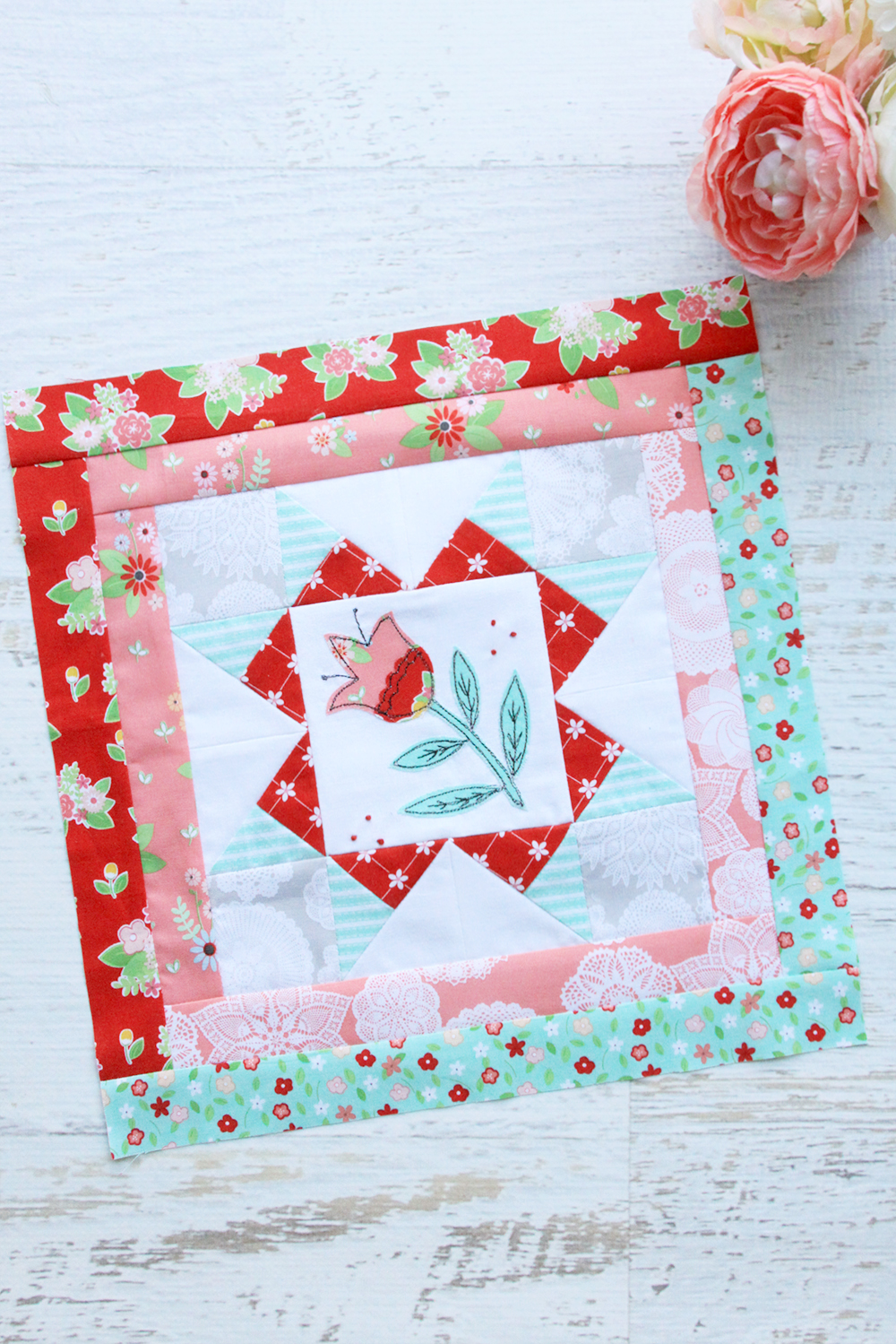 Happy Little Things Quilt Block 2 LaptrinhX / News