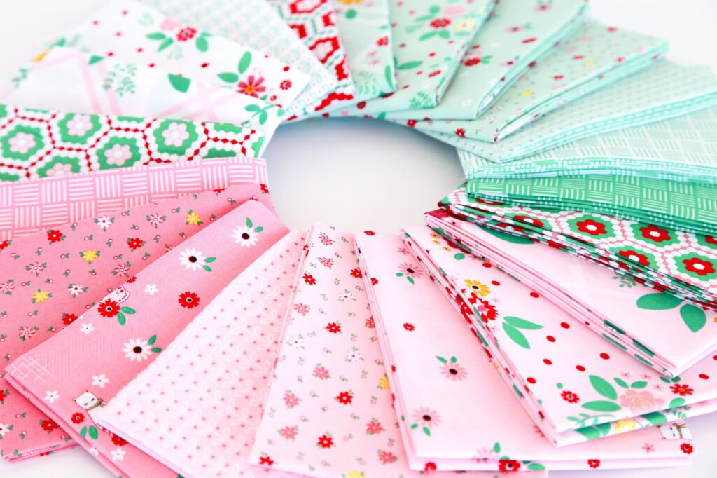 Rose Lane Fabric Collection featured by top US sewing blog, Flamingo Toes