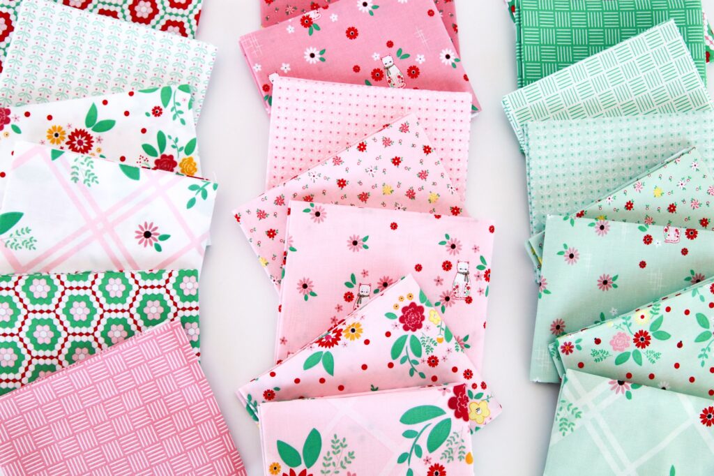 Rose Lane Fabric Collection featured by top US sewing blog, Flamingo Toes