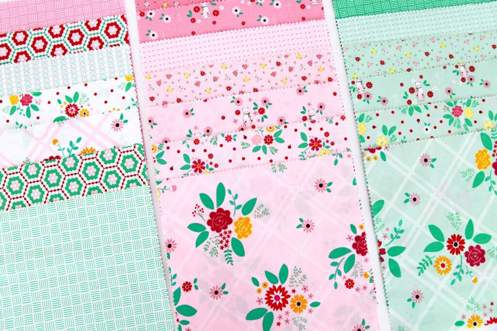 Rose Lane Fabric Collection featured by top US sewing blog, Flamingo Toes