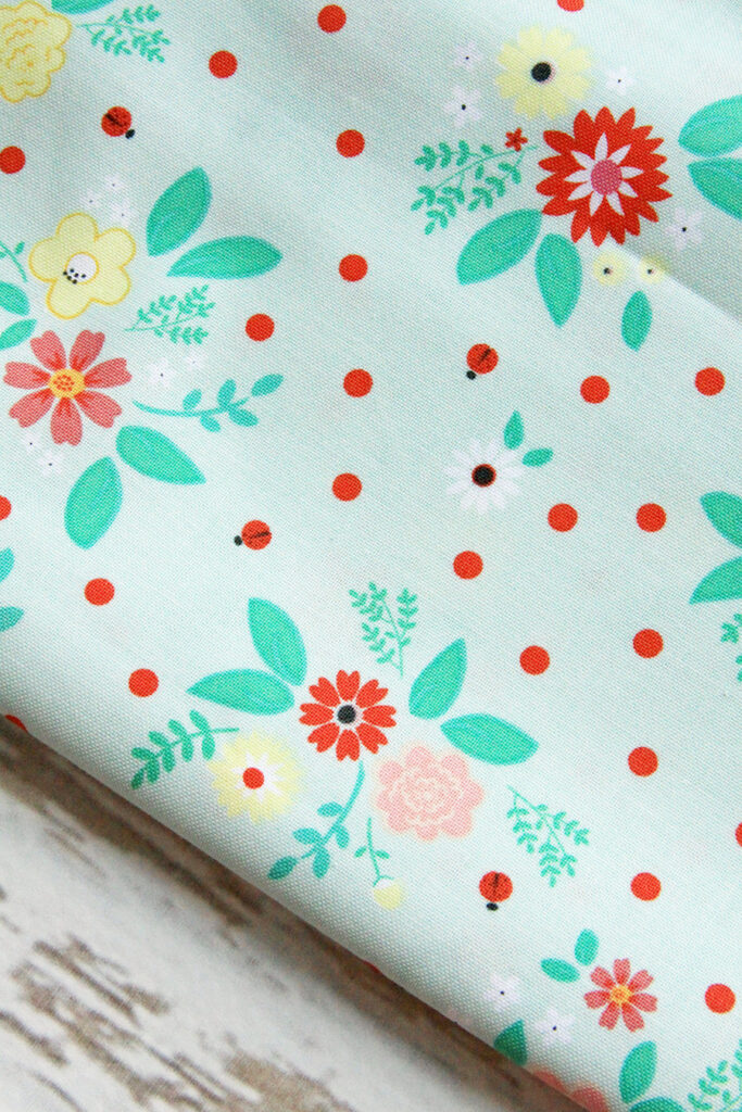 Rose Lane Fabric Collection featured by top US sewing blog, Flamingo Toes