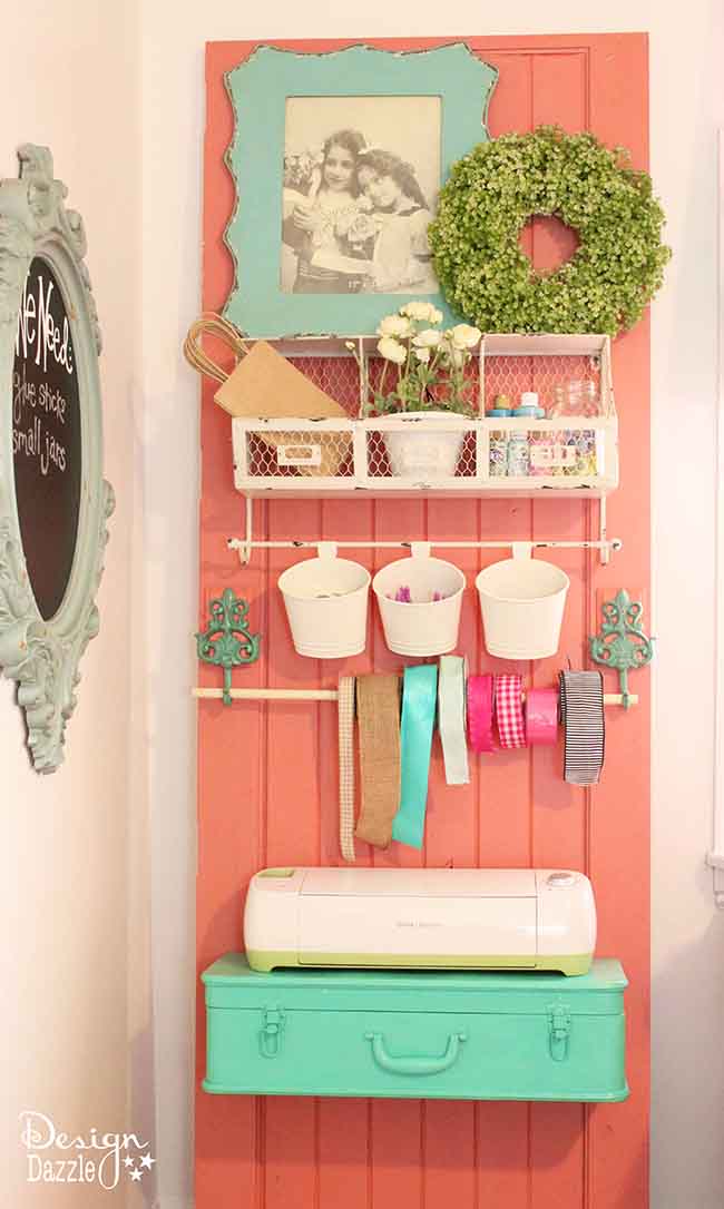 Vintage Craft Room Storage - The Scrap Shoppe