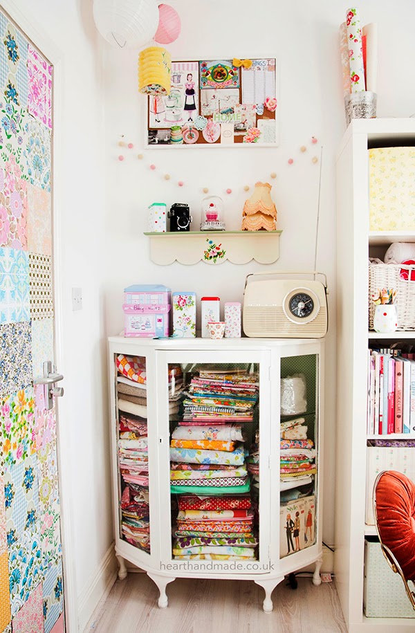 Vintage Craft Room Storage - The Scrap Shoppe