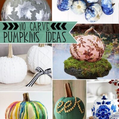 21 Fabulous Cute No Carve Pumpkin Ideas