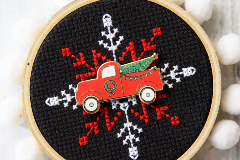 Download Christmas Cross Stitch Pattern | quilting | Flamingo Toes