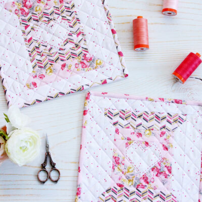Love to Stitch Free Quilt Block Pattern