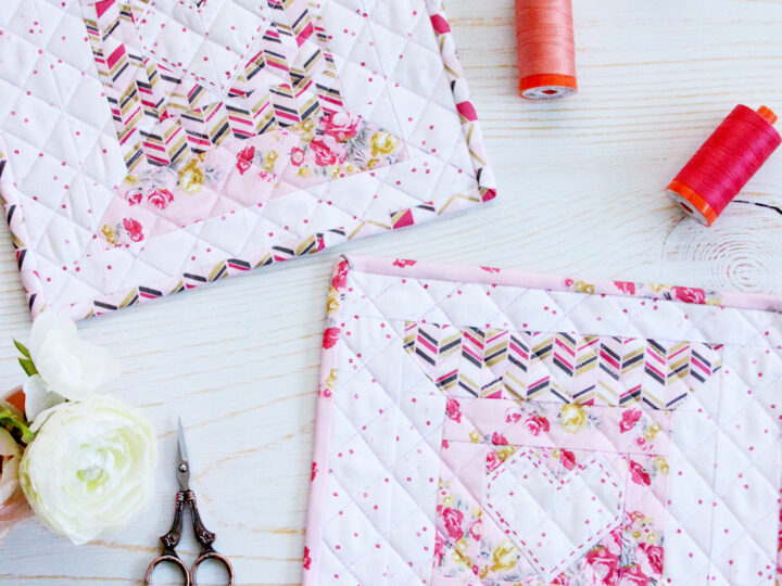 Image for Love to Stitch Free Quilt Block Pattern