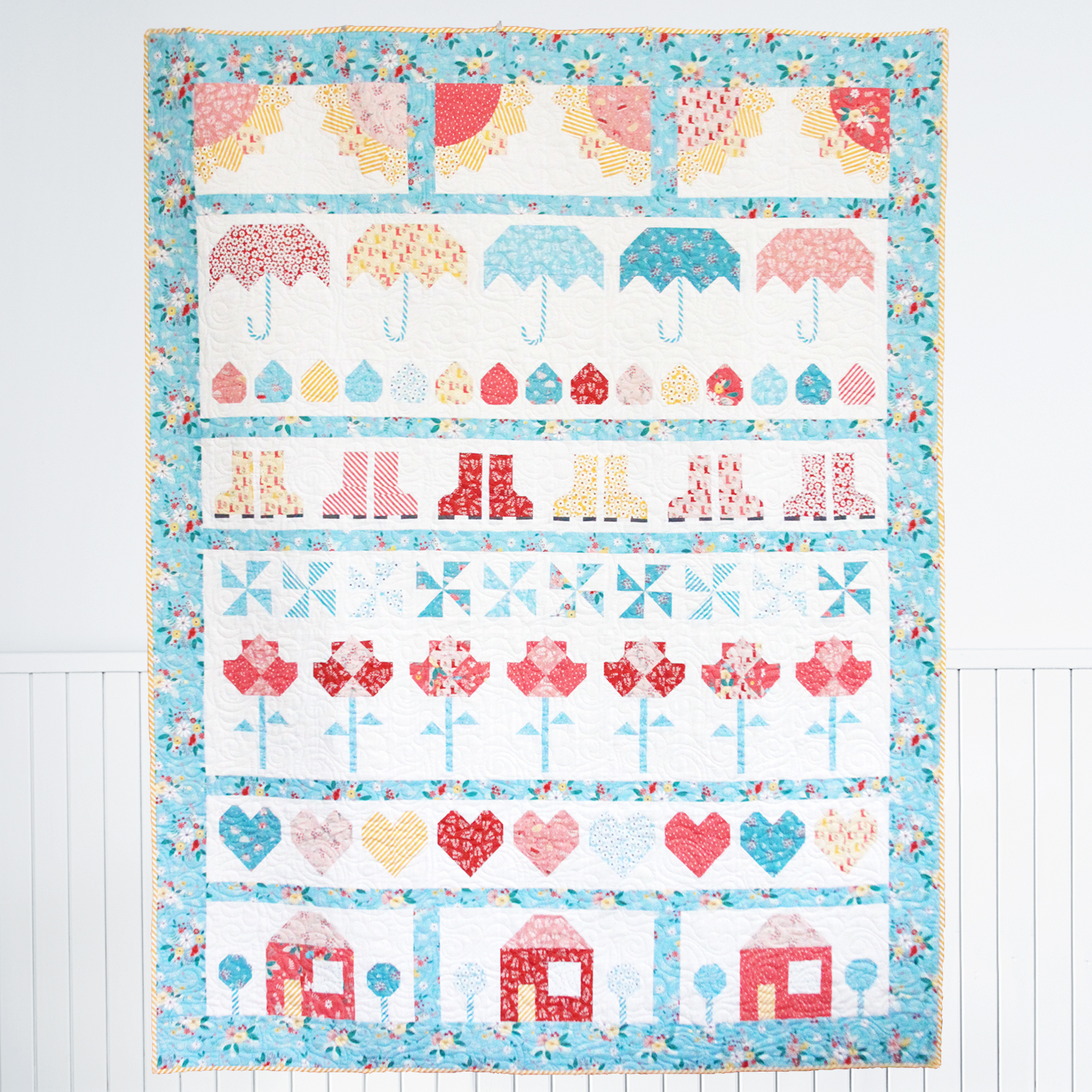 singing-in-the-rain-quilt-sew-along-row-1-dresden-sun-quilt-blocks