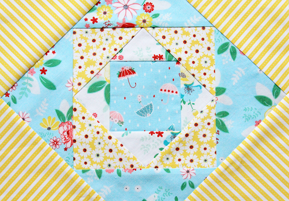 Floral Economy Quilt Block