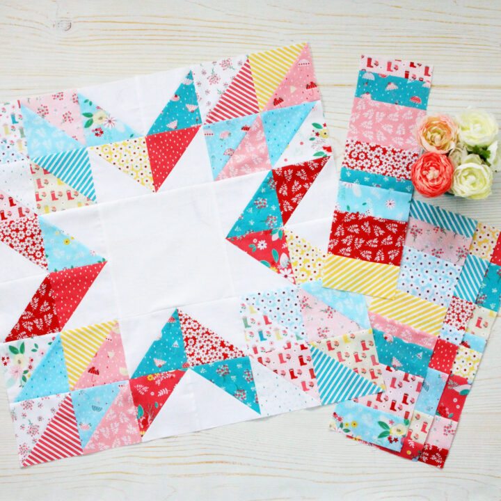 Charming Baby Sew Along Week 1 - Charming Baby Sampler Quilt