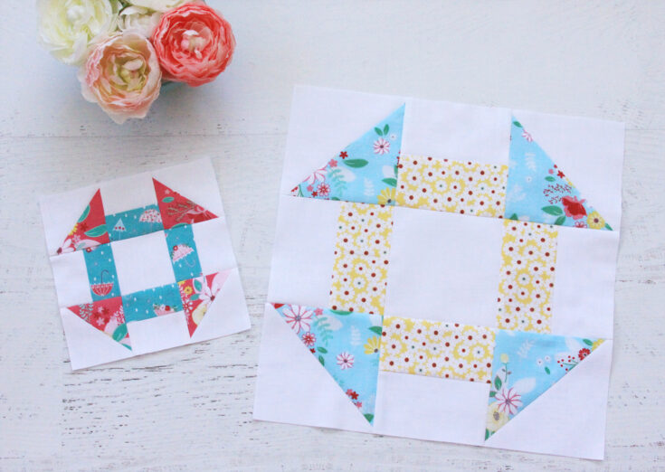 Churn Dash Quilt Blocks – RBD Block Challenge