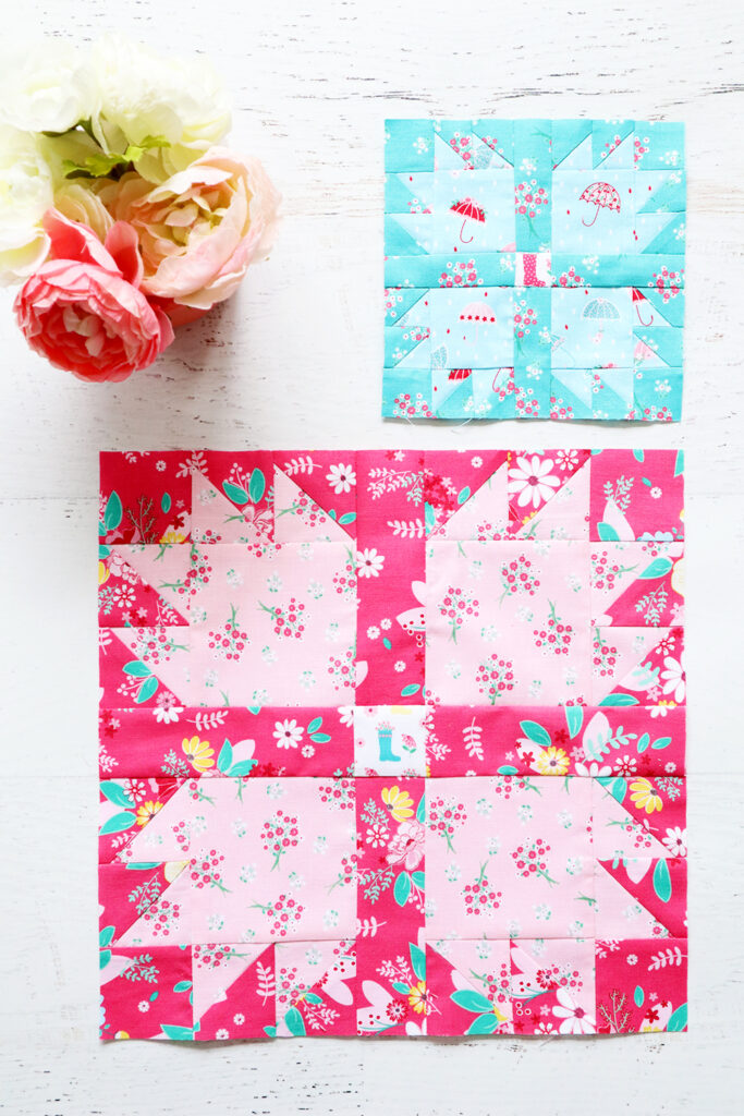 Easy Bear Paw Quilt Block - RBD Block Challenge