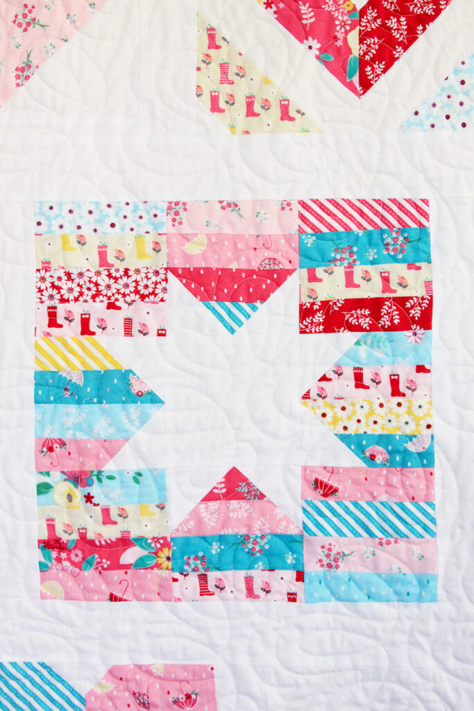 Charming Baby Quilt Sew Along Finished Quilt