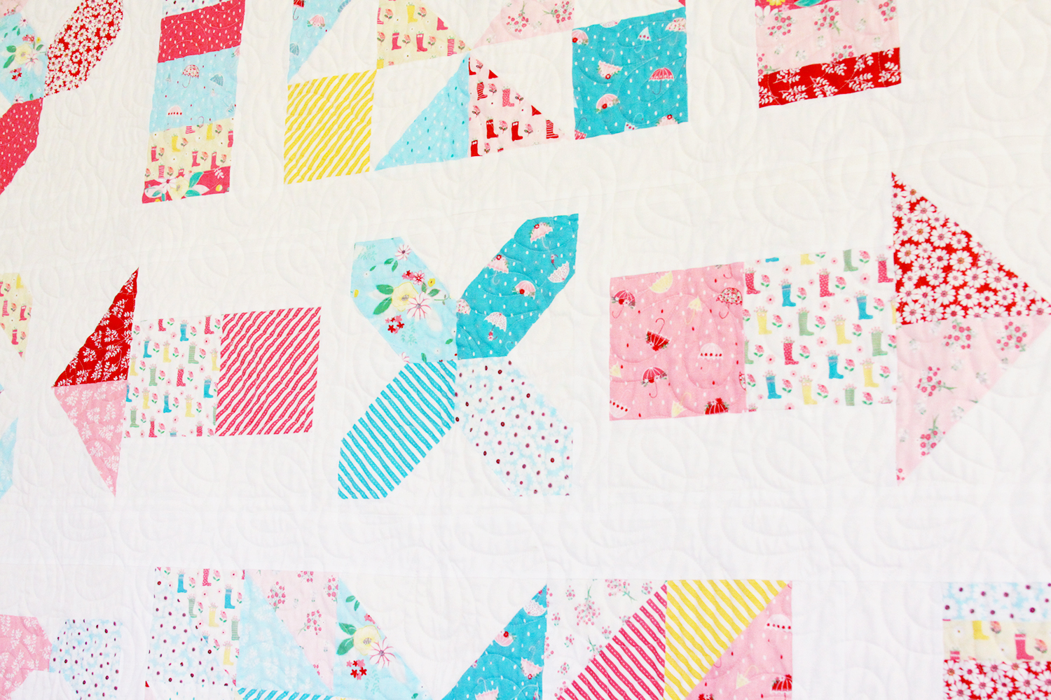 Charming Baby Quilt Sew Along Finished Quilt