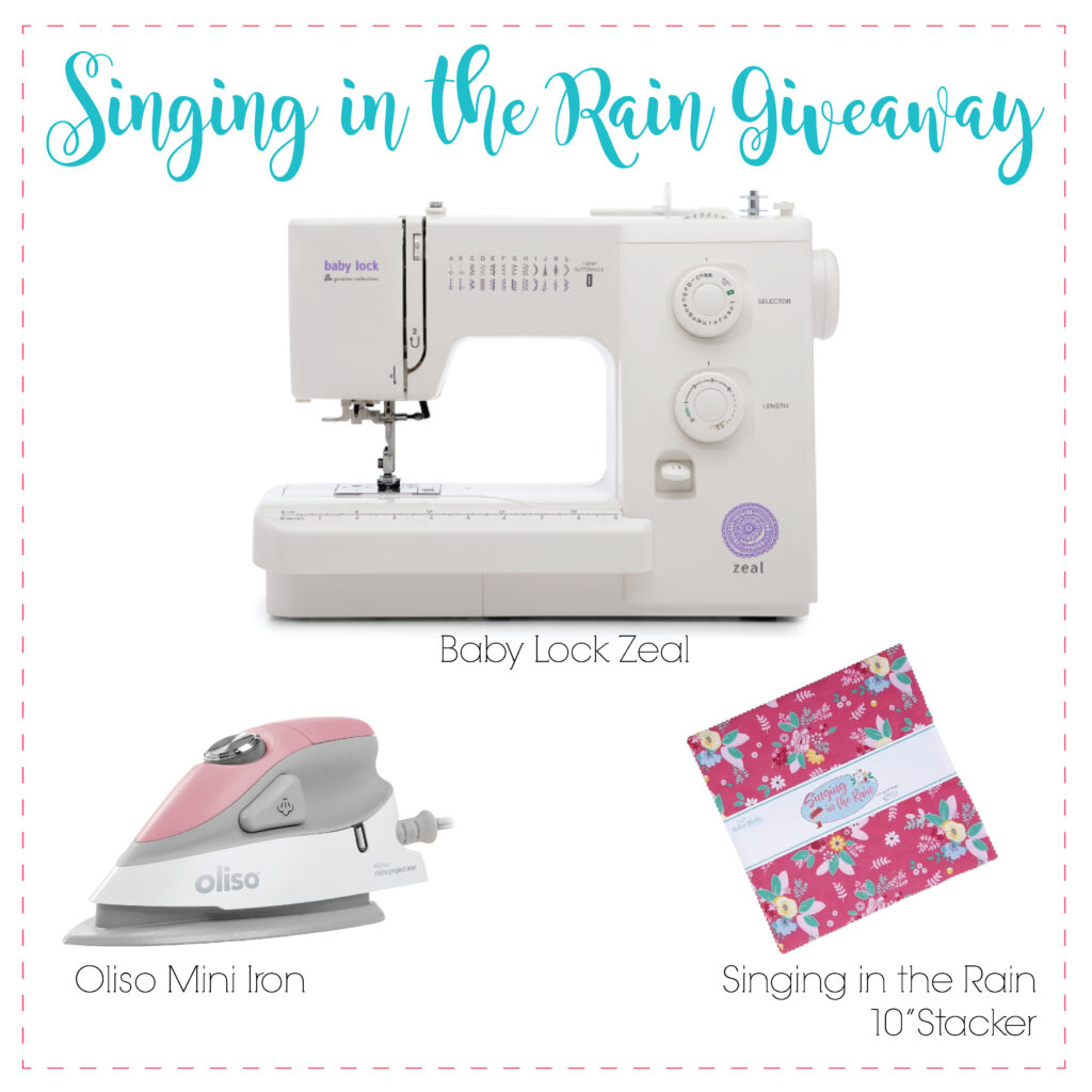 Singing in the Rain Row Quilt Giveaway