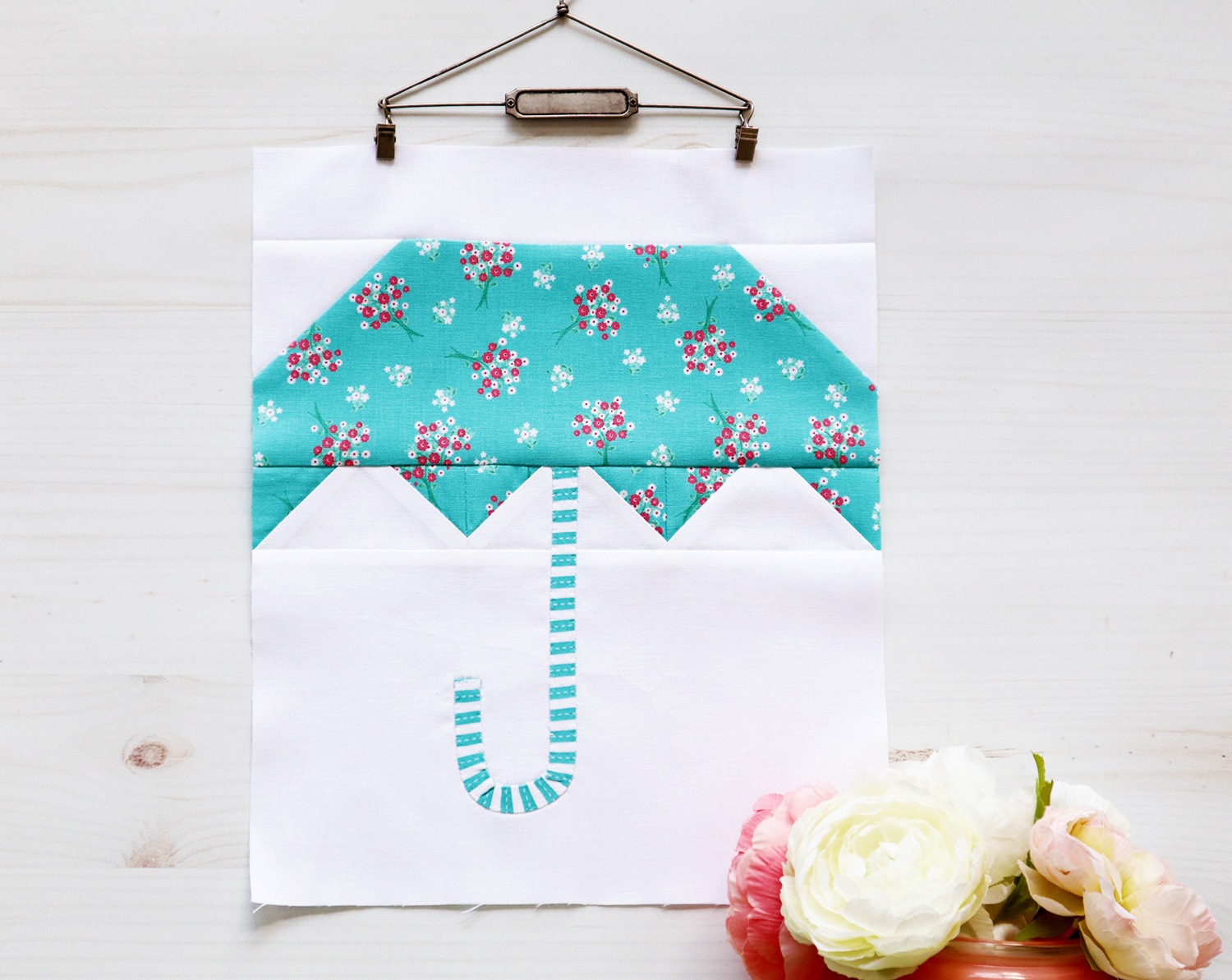 Umbrella Quilt Block