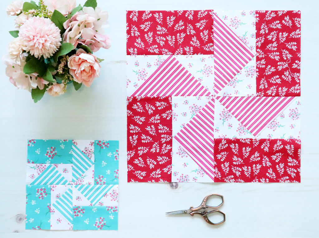 Easy Pinwheel Quilt Block - RBD Block Challenge