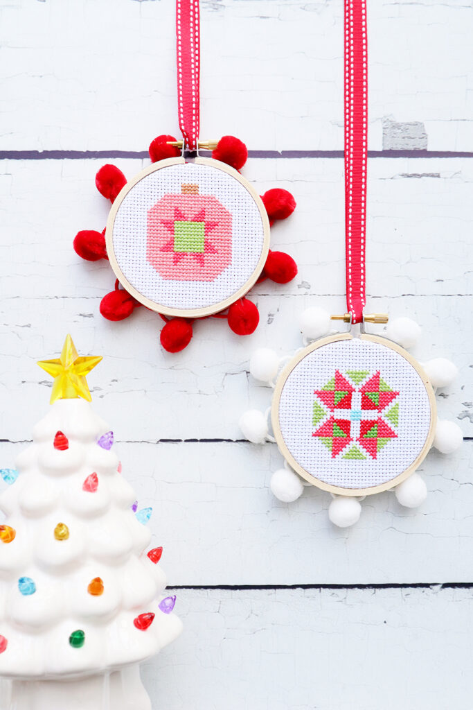 Cross Stitch Christmas Ornament Patterns Modern Magazine, Just Cross