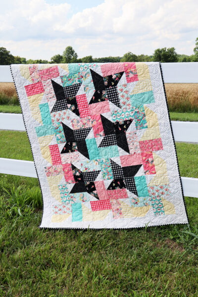 Fat Quarter Ferris Wheel Quilt