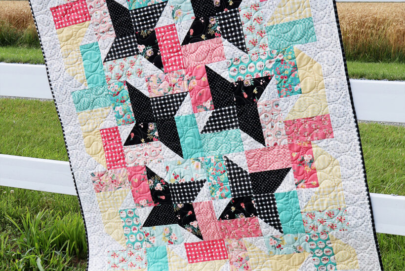 Fat Quarter Ferris Wheel Quilt