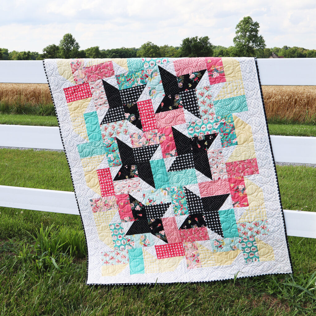 Fat Quarter Ferris Wheel Free Quilt Pattern