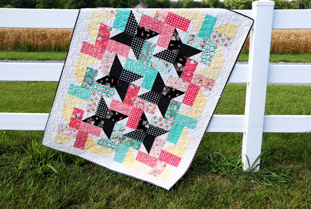 Fat Quarter Ferris Wheel Free Quilt Pattern