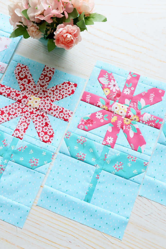 Quilter's Cottage Sew Along Flower Blocks