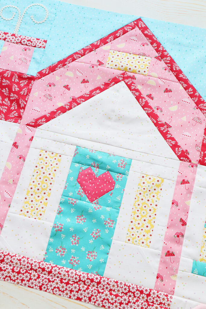 Quilter's Cottage Sew Along House Block