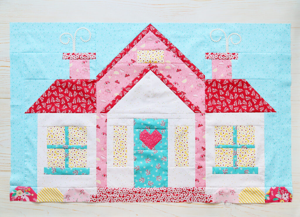 Quilter's Cottage Sew Along House Block