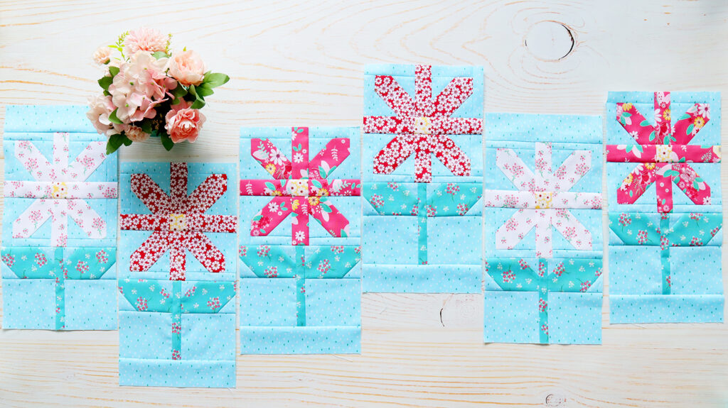 Quilter's Cottage Sew Along Flower Blocks