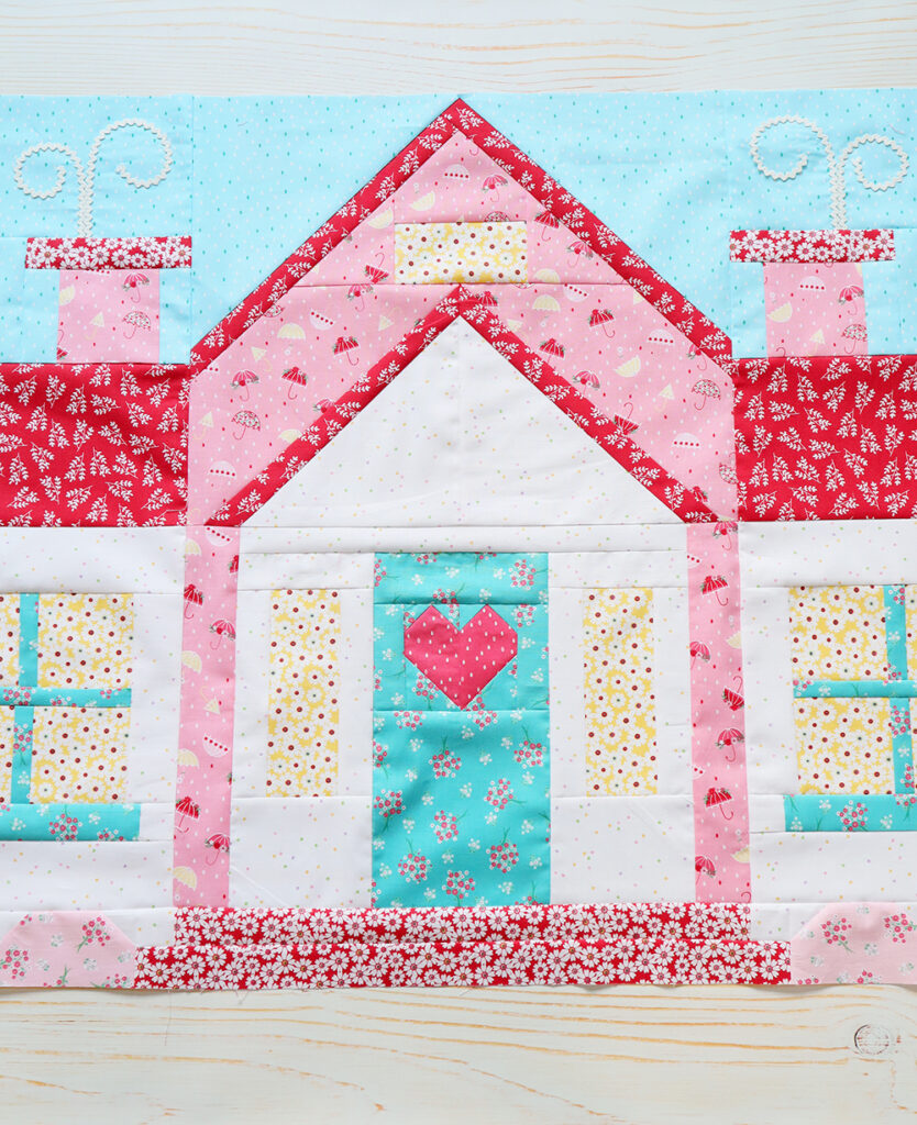 Quilter's Cottage Sew Along House Block